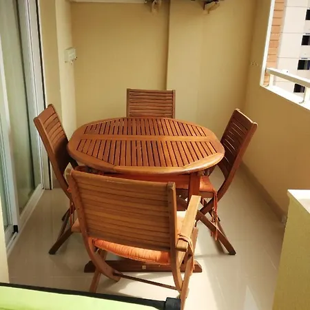 With 2 Bedrooms In Benidorm With Wonderful Sea View Shared Pool And Furnished Terrace 500 M From The Beach