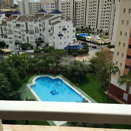 With 2 Bedrooms In Benidorm With Wonderful Sea View Shared Pool And Furnished Terrace 500 M From The Beach * 알리칸테